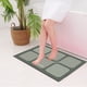 thumbnail image 4 of Alfombra de baño súper absorbente - Respaldo de goma antideslizante, secado rápido y alfombra lavable - gris o verde - 16x24 pulgadas, 4 of 8