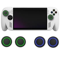 4Pcs Thumb Grip Caps for Xbox ROG Ally X/Ally, Silicone Thumbsticks Grip Joystick Keycap Cover Controller Stick Button Protector for ROG X box Ally X Gaming Console Accessories