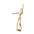 thumbnail image 4 of jifeng Artist Mannequin Model Flexible Body Joints with Stand Human Figure Puppet Model L, 4 of 9