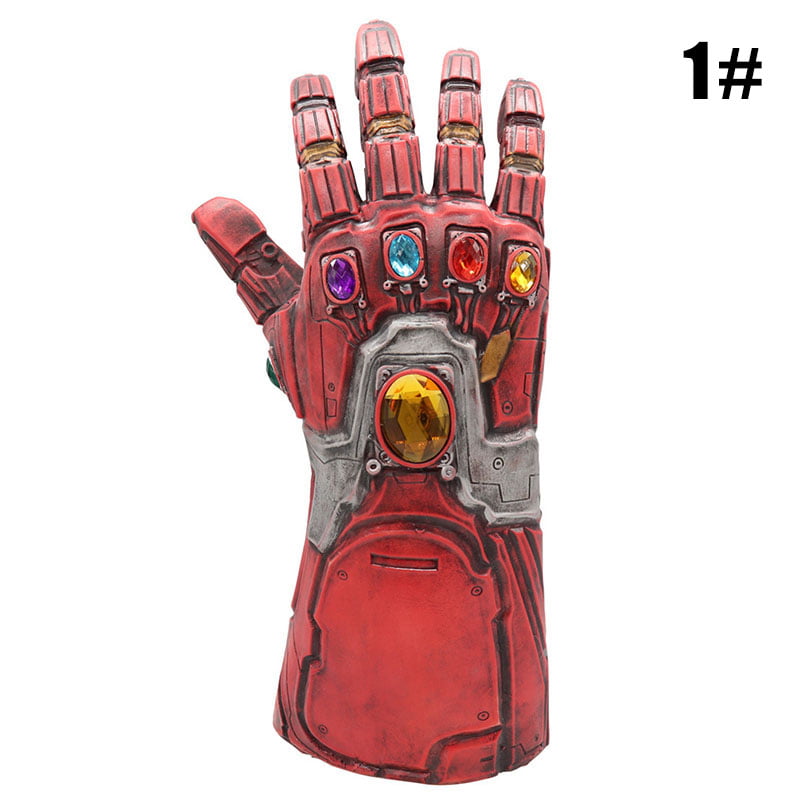 LED Iron Man Thanos Infinity Endgame Gloves Avengers Endgame Gauntlet Cosplay