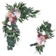thumbnail image 2 of 2-3 de piezas Arch Flowers Pink Window Display para de boda 2 piezas Yuyangstore Guirnalda de arco de boda, 2 of 8