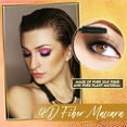 Mascara For Older Women Super Long Lasting Curled 4D Mascara Peacock Fan Style Mascara Natural