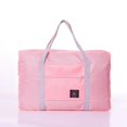 thumbnail image 1 of Large Capacity Luggage Portable Clothes Storage Bag Multi-Functional Travel Bag Foldable Boarding Can Set Trolley Case Bag Pink, 1 of 6