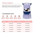 thumbnail image 3 of Fotbe Bernese Mountain Dog Sitting Bath Tub Vestido de Dormir para Niñas de 3 a 10 Años, Mangas Cortas, Estilo Princesa, Pijama Camisón con Mangas Voladas-XX-Large, 3 of 6