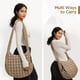 thumbnail image 2 of Bolsa acolchada Babysun para mujer, grande, acolchada, de nailon, 2 of 7