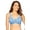 French Blue, variant on Women's Plus Size Embroidered Underwire Bra