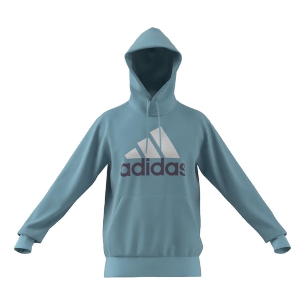 Sudadera adidas Hombre Essentials French Big Logo Turquesa celeste L