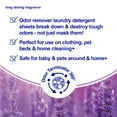 thumbnail image 3 of DR.EASY Laundry Detergent Sheets Lavender Scent, Biodegradable Formula No Dyes, 120 Count, 240 Loads, 3 of 8