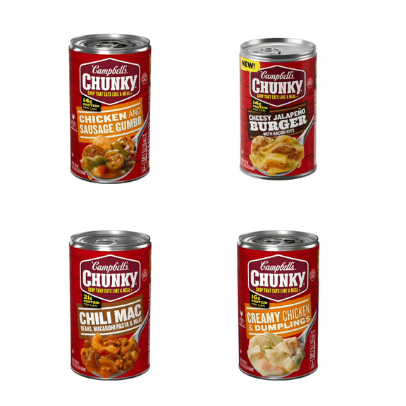 Campbell’s Chunky 8-Pack: Savory Soups for a Satisfying Meal Anytime