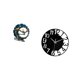 thumbnail image 5 of figurita de chuchería,Estatuilla artesanal escultura estatua de amor,Reloj de pared grande,Reloj de pared acrílico silencioso moderno,Reloj de pared grande para oficina,silencioso,fácil de, 5 of 8