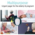 thumbnail image 3 of Buscapersonas para cuidadores Botones de llamada inalámbricos para monitoreo de ancianos Sistema de alerta SOS Alarma portátil para llamadas de enfermera Pacientes de la tercera edad Hogar d, 3 of 5