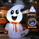 thumbnail image 4 of GOOSH Fantasma inflable lindo de Halloween de 4 pies, decoraciones al aire libre, fantasma de patio con LED incorporados para decoración de fiestas de jardín en interiores, 4 of 5