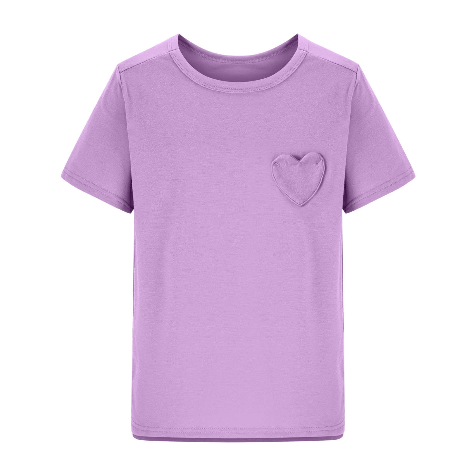 T-shirt Fille Floral Multicolore – 13-14 Ans – Col Rond – Manches Courtes – Very Good