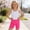 Hot Pink, variant on Girls Cotton Bike Shorts for Dance and Layering Size 0-5,Watermelon Red
