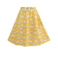thumbnail image 6 of Girls Dress Chiffon Bell Sleeve Floral Elegant Dress 7 Years, 6 of 7
