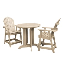 highwood® Eco-Friendly Hamilton 3pc Round Counter Dining Set