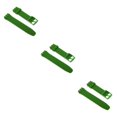 thumbnail image 3 of Baohd Versatile Silicone Watch Bands Watch Straps Replacement Rubber Wrist Band Green 20mm 3Set, 3 of 6