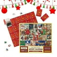thumbnail image 2 of Christmas 24 Days Countdown Calendar Puzzle Christmas Advent Jigsaw Puzzles 1008pcs Countdown To Christmas Puzzle Christmas Toy, 2 of 5
