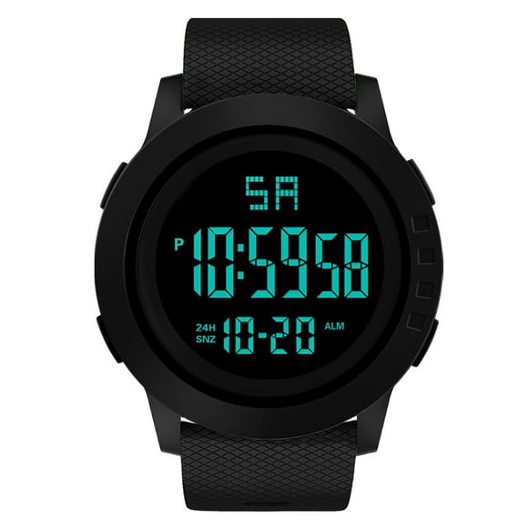 EGNMCR Luxury Men Analog Digital Military Sport LED Wrist Watch Sport Watch