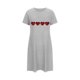 thumbnail image 5 of Camisón corto de talla grande para mujer, camisón de manga corta con estampado de pecho a la moda, camisón para mujer, 5 of 5