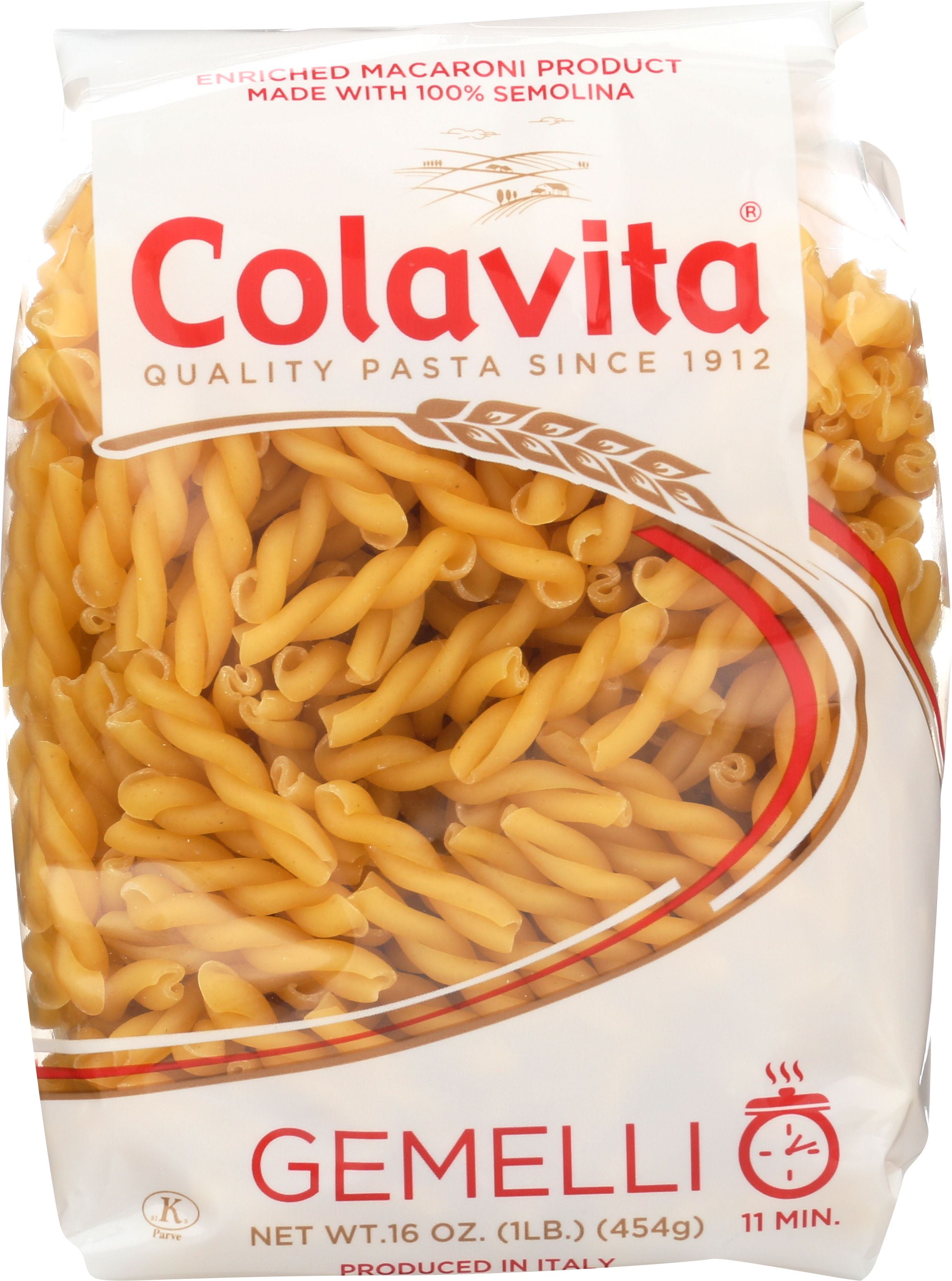 Colavita Gemelli (Braids) Pasta, 16 Ounce