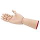 thumbnail image 2 of Modelo de mano de madera Dedos flexibles Posable Madera duradera Mano de maniquí de madera ampliamente utilizada para exhibición de bocetos, 2 of 9