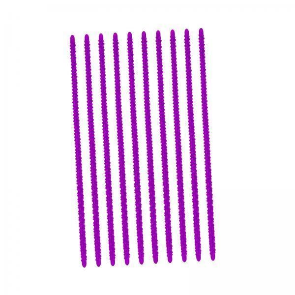 2x10Pcs Barra Permanente Para Cabello Fino Y Grueso Cabello Seco Y Húmedo Cabello Largo Y Corto Pequeño Violeta