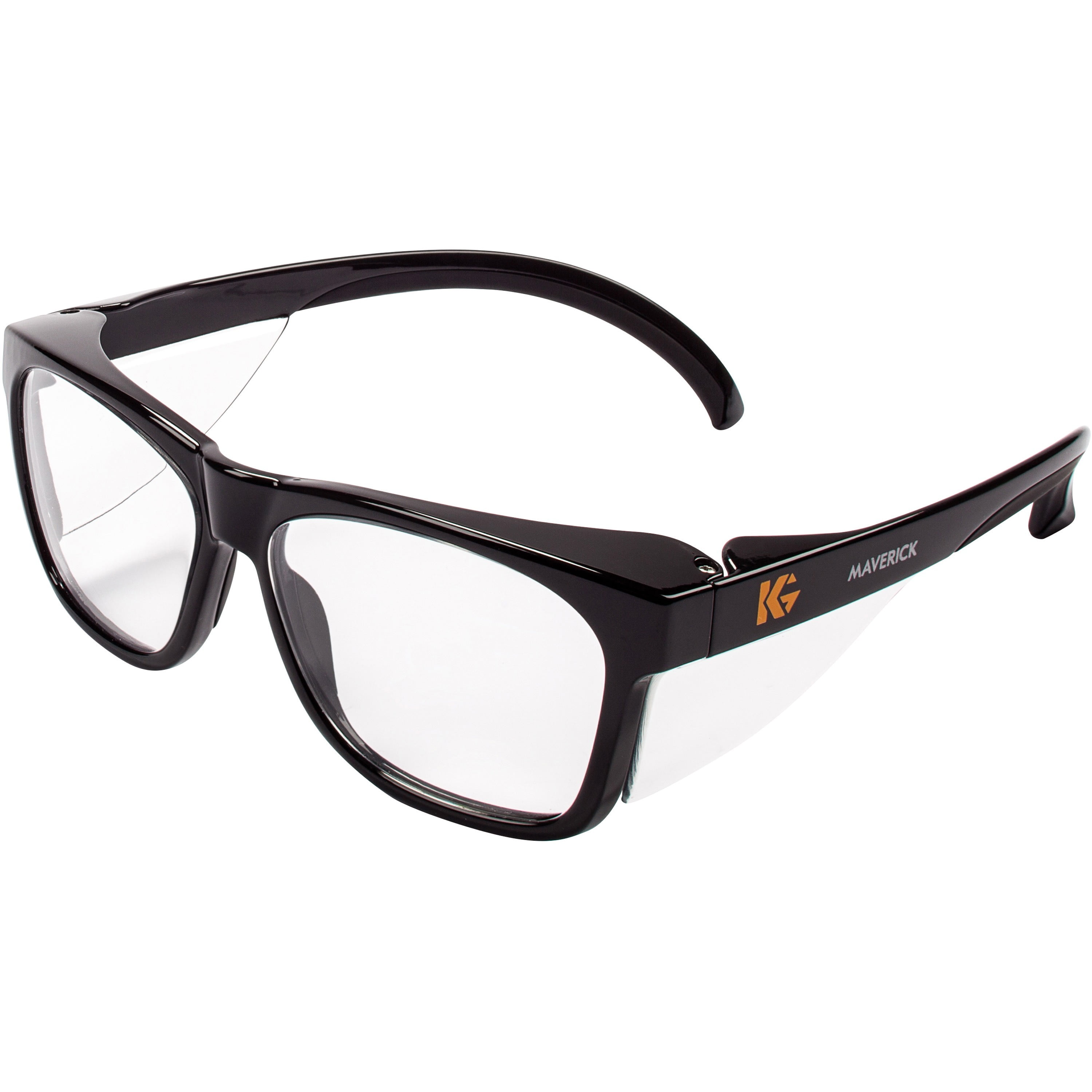 KleenGuard, KCC49309, Maverick Safety Eyewear, 1 / Each, Black,Clear
