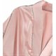 thumbnail image 3 of Women's Sleepwear 4pcs Floral Lace Trim Satin Cami Pajama Set With Robe, 3 of 5