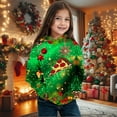 thumbnail image 2 of FUZHIQ Christmas Hoodies for Teen Girls Cute Xmas Tree Pullover Hoodies Long Sleeve Oversized Fall Holiday Festive Party Outfit, 2 of 5