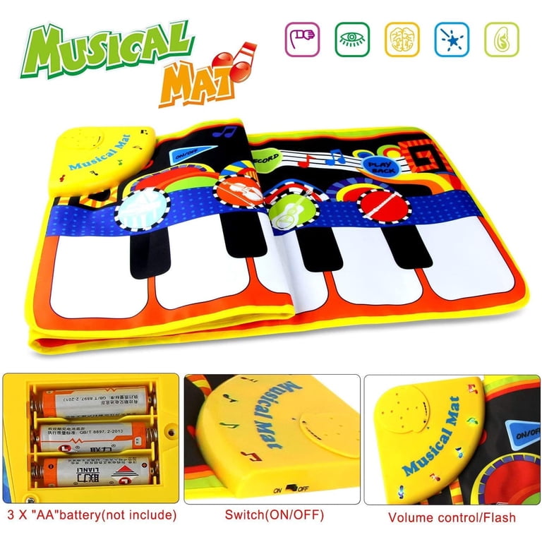 Somnr Piano Play Music Mat for Kids, 43 Inches photo 8