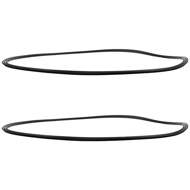 2 anillos de goma para taburete de bar, base de taburete de bar, anillo para base, junta de goma para taburete de bar, protector de base para silla de bar, anillos de goma para taburete de bar