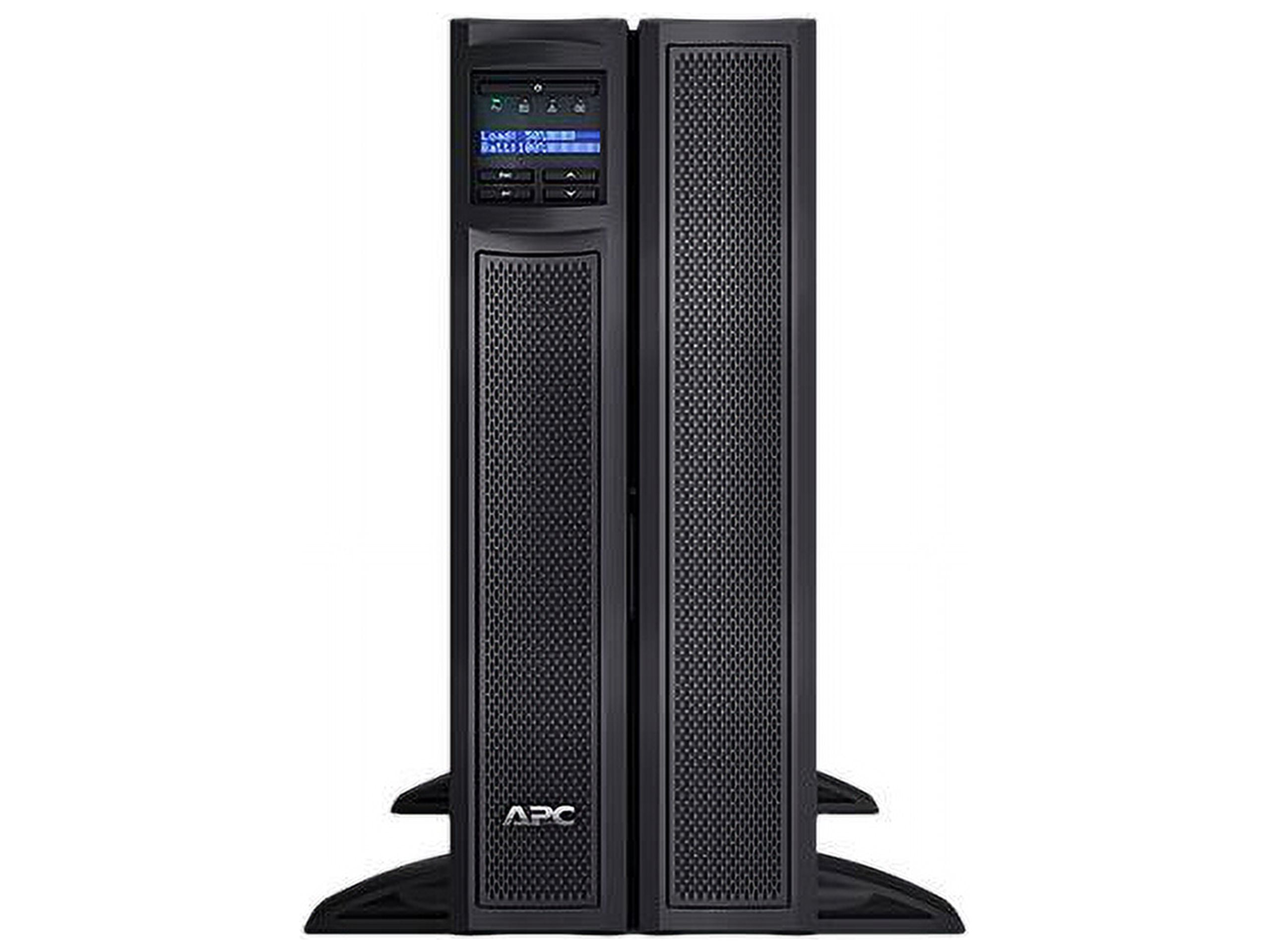 American Power Conversion (APC) SMX3000LVNC Short-Depth Smart-UPS X 3000VA Rack/Tower LCD 100-127V with Network Card