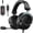 Black, variant on FIFINE H9 Pro Gaming Headset, USB/3.5mm Headphone with Microphone for PC Computer, Xbox, PS5/PS4, 330g Lightweight, 7.1 Sound, Volume Control for Gamer