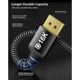 thumbnail image 4 of Cable DisplayPort Stouchi 2.1 m a 80 Gbps [8K @120Hz, 4K @240Hz, 1080P @360Hz], 4 of 6