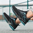 thumbnail image 3 of Men's Air Cushion Running Shoes, Breathable Mesh Athletic Sneakers, Lightweight Lace-Up Footwear with Shock Absorption for Gym, Jogging, and Everyday Wear, 3 of 10