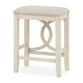 thumbnail image 6 of New Classic Furniture Bella Wood Counter Sofa Table w/ 2 Stools -Beige Brown, 6 of 11