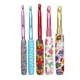 thumbnail image 1 of Advancent Aluminum Crochet Hooks Knit 5pcs Set Weave Yarns for Beginners Type2 NO2, 1 of 1