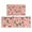 Pink Christmas Santa, variant on Pink Christmas Santa Pattern Kitchen Rugs Sets Of 2,Anti Fatigue Kitchen Mat Rugs Non Slip Washable,Decorative Kitchen Floor Mats for Kitchen,Sink,Laundry,17"x30"+17"x47"