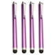 thumbnail image 1 of 4 Pack De Lápices Stylus Para Pantallas Táctiles Dispositivos Lápiz óptico Capacitivo Universal Con Clip De Para Teléfonos Celulares Tabletas Co Rosado Hugo Pantalla táctil con lápiz lápiz, 1 of 5