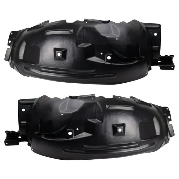TRQ Front Inner Fender Liner Set Fits Select 1998-2006 Ford Ranger FO1248109 FO1249109
