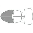 thumbnail image 2 of Rvinyl Window Tint Kit Compatible with Kia Rio 2001-2005 (Sedan) - Front Precut Kit - 50%, 2 of 8