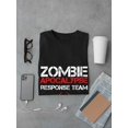 thumbnail image 3 of Zombie Apocalypse Response Team Biohazard Design Men Black T-Shirt, Male x-Large, 3 of 4