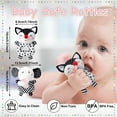 thumbnail image 4 of sixwipe 2Pcs Baby Rattle Toys, Infant Soft Stuffed Animal Rattles Set, Newborn Soft Handbell Grab Shaker for 0 3 6 9 12 Months Babay, 4 of 7