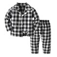 thumbnail image 1 of Kids Pajamas Set, Button Down Christmas Pajamas Set For Family, 1 of 2