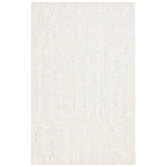 SAFAVIEH Glamour Flanagan Wavy Striped Area Rug, Ivory, 4' x 6'