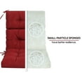 thumbnail image 6 of 2-Piece High Back Patio Chair Cushions for Rocking & Adirondack Chairs, Waterproof Outdoor Seat & Back Cushions with Recycled Foam, 44"x22"x4", Red 2-Pack, 6 of 9
