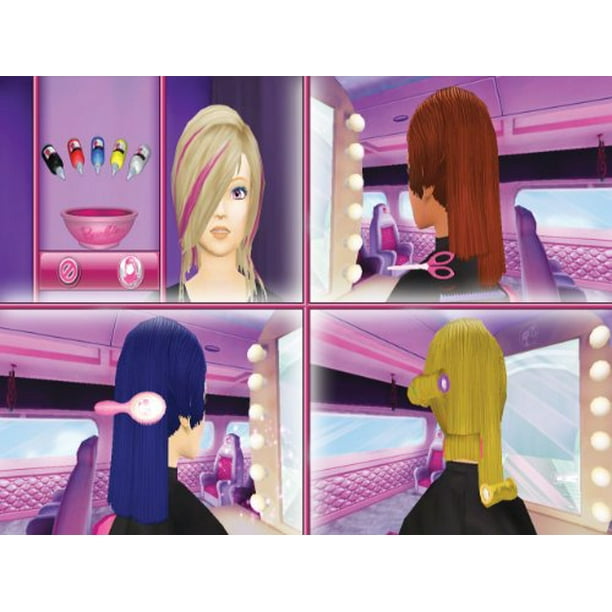 Barbie jet set and style sale wii