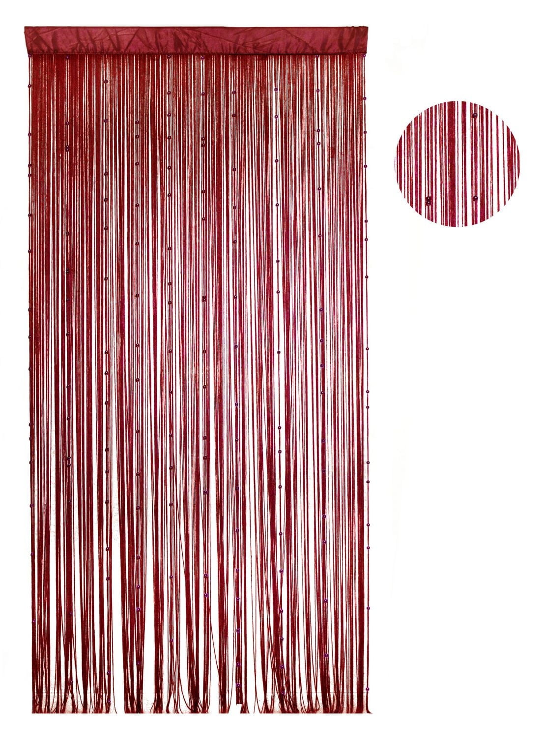 Gouchee Home String Rod Pocket Panel