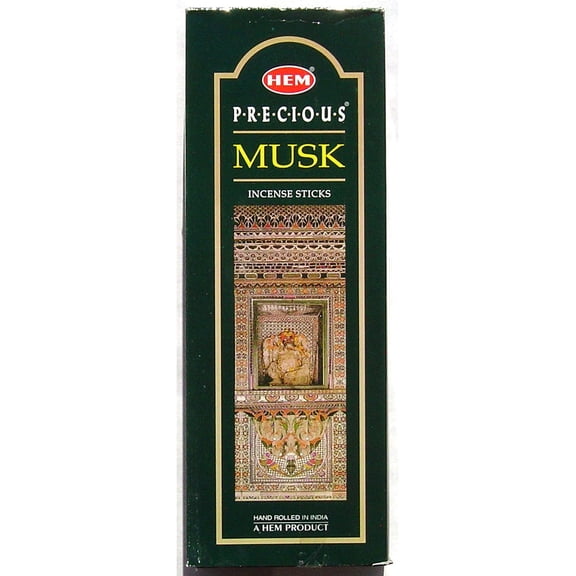 Hem Precious Musk Incense Sticks - 120 Stick Bulk Box (6 Inner Tubes of 20)